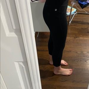 black leggings